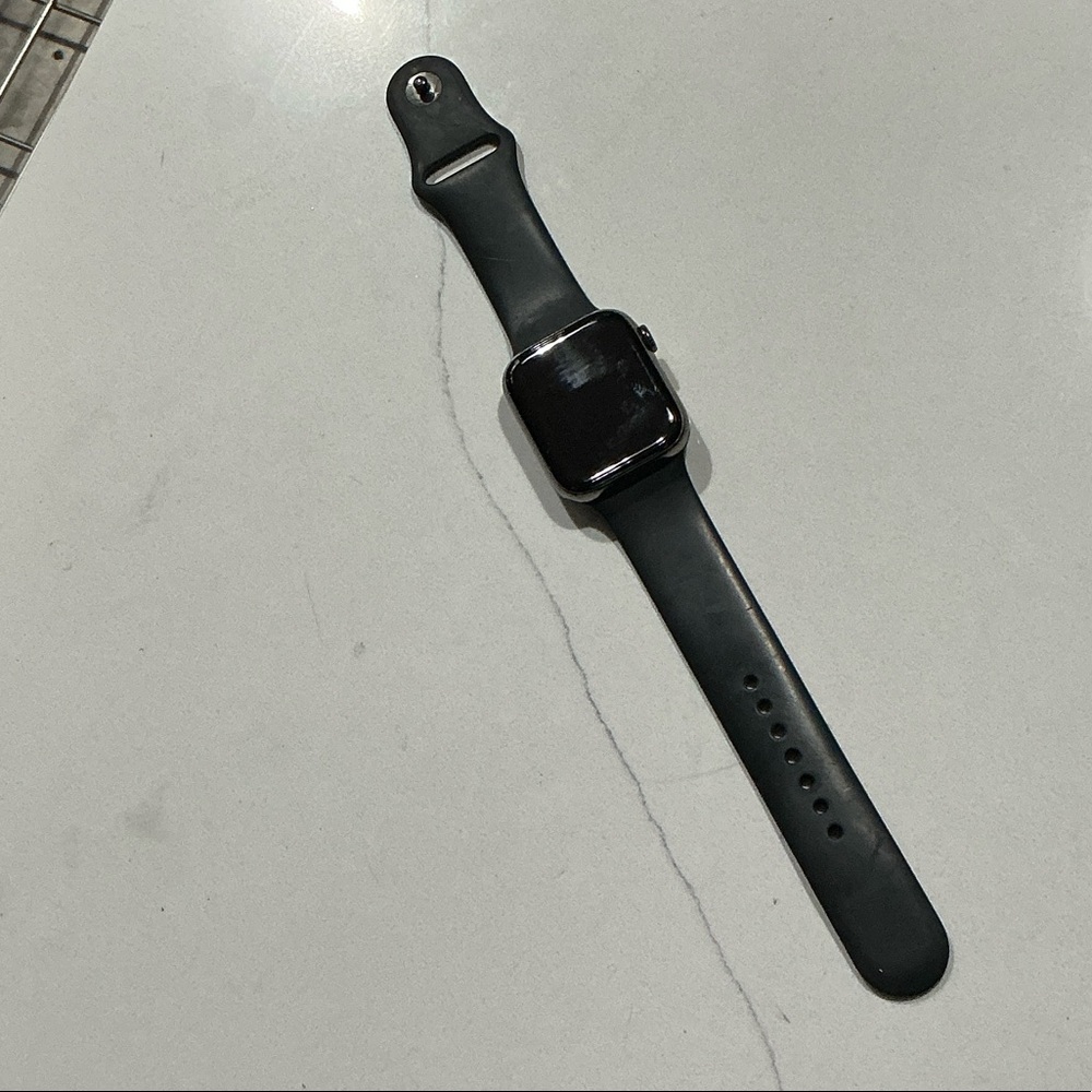 Apple Smartwatch with Black Band